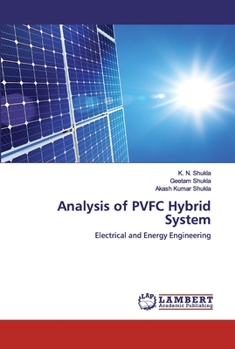 Paperback Analysis of PVFC Hybrid System Book
