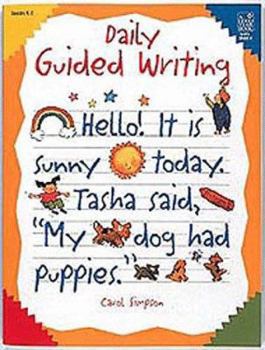 Paperback Daily Guided Writing Book