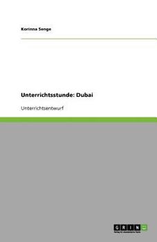 Paperback Unterrichtsstunde: Dubai [German] Book