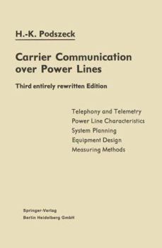 Paperback Carrier Communication Over Power Lines [German] Book
