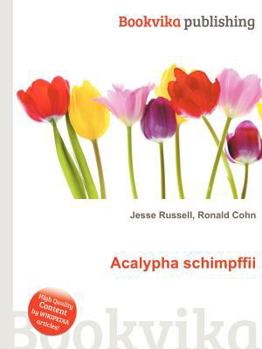 Paperback Acalypha Schimpffii Book