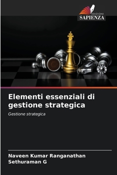 Paperback Elementi essenziali di gestione strategica [Italian] Book