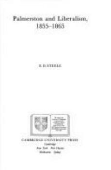 Hardcover Palmerston and Liberalism, 1855–1865 Book