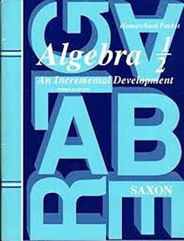 Hardcover Algebra 1/2 3e Answer Key Only Book