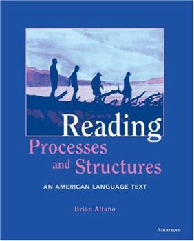 Paperback Reading Processes and Structures: An American Language Text Book