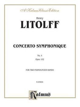 Paperback Concerto Symphonique, No. 4 Opus 102 Book