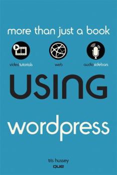 Paperback Using Wordpress Book