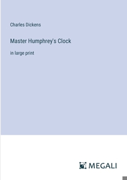 Paperback Master Humphrey's Clock: in large print Book