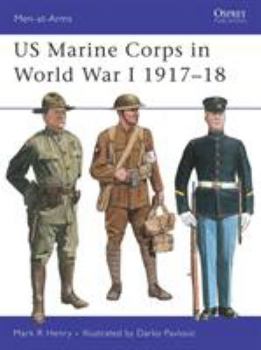 Paperback US Marine Corps in World War I 1917-18 Book