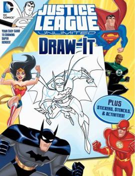 Paperback DC Justice League: Draw It (5) (LOVE TO DRAW) Book