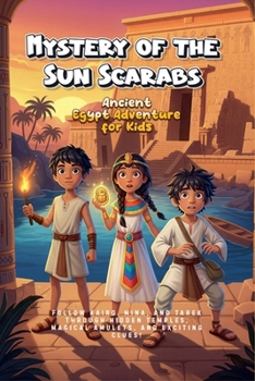 Mystery of the Sun Scarabs: Ancient Egypt Adventure for Kids: Follow Kairo, Mina, and Tarek Through Hidden Temples, Magical Amulets, and Exciting Clues! Ages 9-12
