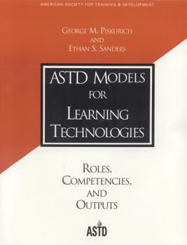 Paperback ASTD Models for Learning Technologies Book