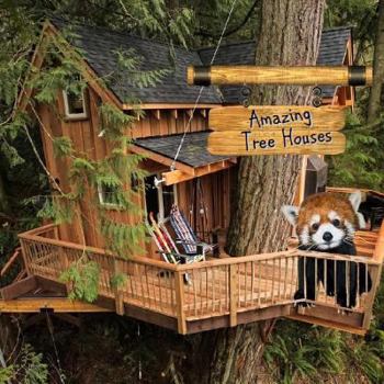 Paperback Amazing Tree Houses Book