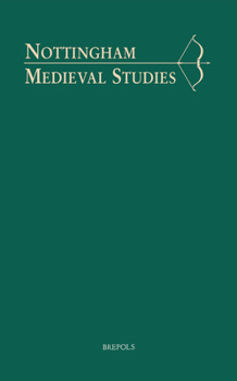 Hardcover Nottingham Medieval Studies 60 (2016) Book