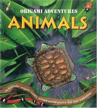 Hardcover Origami Adventures: Animals Book
