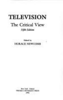 Paperback Television: The Critical View Book