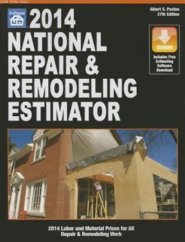 Paperback 2014 National Repair & Remodeling Estimator Book