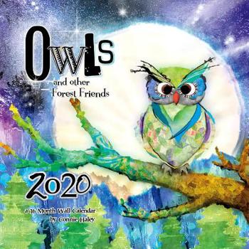 Calendar Cal-2020 Owls - Connie Haley Wall Book
