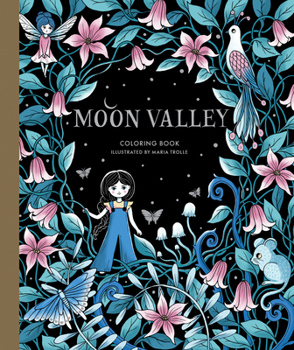 Hardcover Moon Valley Coloring Book