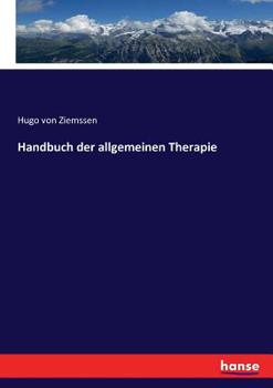 Paperback Handbuch der allgemeinen Therapie [German] Book
