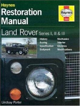 Hardcover Land Rover Series I, II and III Restoration Manual Book