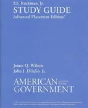 Paperback Printed Study Guide for Wilson's American Government, Ap* Edition, 11th Book
