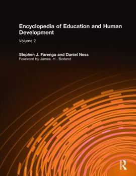 Hardcover Encyclopedia of Education and Human Development Book