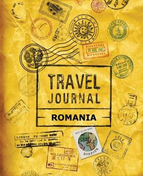 Paperback Travel Journal Romania Book