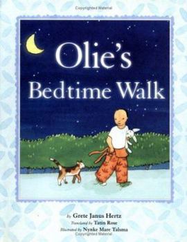 Hardcover Olie's Bedtime Walk Book