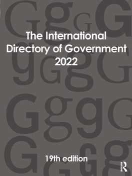Hardcover The International Directory of Government 2022 Book