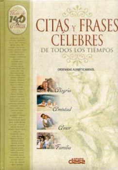 Hardcover Citas y Frases Celebres [Spanish] Book