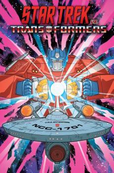 Paperback Star Trek vs. Transformers Book