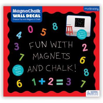 Paperback Fun with 123's! Magnachalk Wall Decal Book