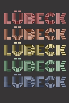 Paperback L?beck: Notizbuch (120 Seiten Dot Grid Papier, Softcover) [German] Book