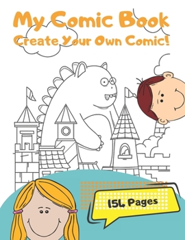 Paperback My Comic Book: Create Your Own Comic Book