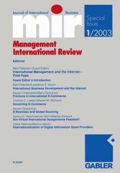 Paperback Mir: Management International Review [German] Book