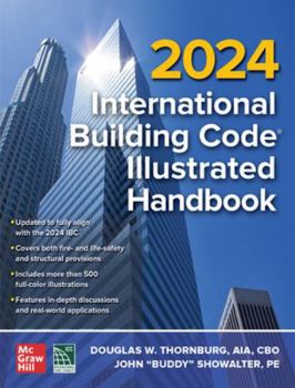 Hardcover 2024 International Building Code Illustrated Handbook Book