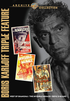 DVD Boris Karloff Triple Feature Book