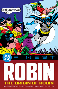 Paperback DC Finest: Robin: The Origin of Robin Book