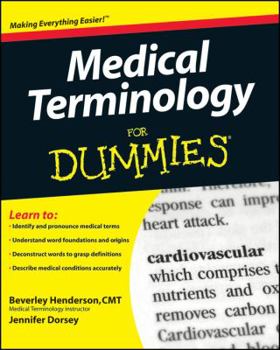Paperback Medical Terminology for Dummies Book