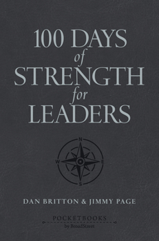 Imitation Leather 100 Days of Strength for Leaders Book