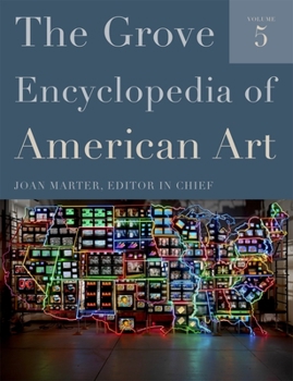 Hardcover The Grove Encyclopedia of American Art Book