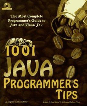 Paperback 1001 Java Programer's Tips [With Includes the Source Code for Several Programs...] Book
