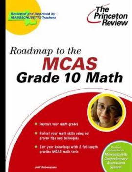 Paperback Roadmap to the MCAS Grade 10 Math (State Test Prep Guides) Book