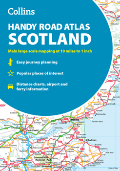 Paperback Collins Handy Road Atlas Scotland Book