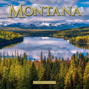 Calendar 2025 Montana Scenic Wall Calendar Book