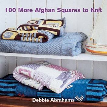 Spiral-bound 100 More Afghan Squares to Knit Book