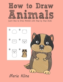 Paperback How to Draw Animals: Learn How to Draw Animals with Step by Step Guide Book