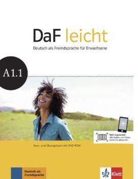 Paperback Daf Leicht: Kurs-und Ubungsbuch A1.1 Mit Dvd-rom (german Edition) [German] Book