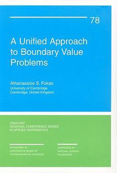 Paperback A Unified Approach to Boundary Value Problems Book